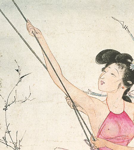 杂多县-胡也佛的仕女画和最知名的金瓶梅秘戏图